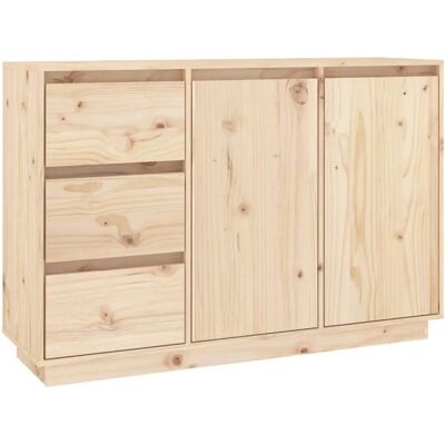 vidaXL 813804 Massives Kiefernholz Sideboard – Wohnzimmer Möbel vidaXL 813804 Massives Kiefernholz Sideboard – Wohnzimmer Möbel