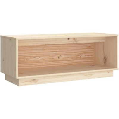 vidaXL Massives Kiefernholz TV-Schrank - 90x35x35 cm - Elegant & Stabil vidaXL Massives Kiefernholz TV-Schrank - 90x35x35 cm - Elegant & Stabil