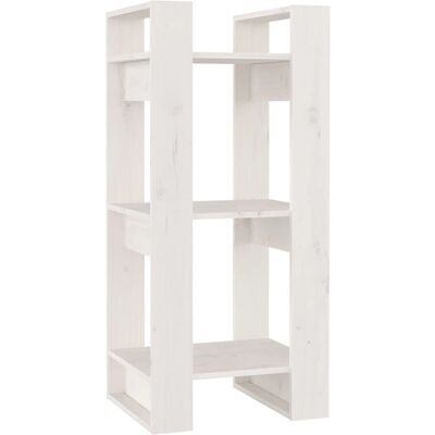 vidaXL 813860 Weiße Massivholz Kiefern Buchregal - Bücherregal vidaXL 813860 Weiße Massivholz Kiefern Buchregal - Bücherregal