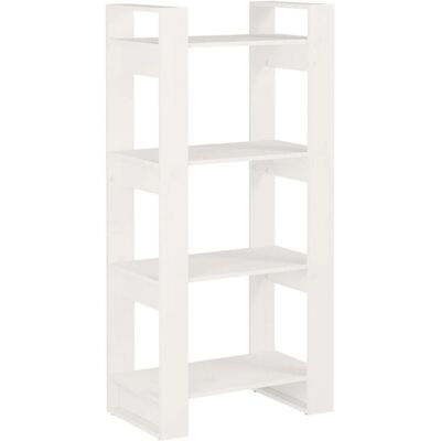 vidaXL 813885 bibliothèque polyvalente en pin blanc - Publicité vidaXL 813885 bibliothèque polyvalente en pin blanc - Publicité