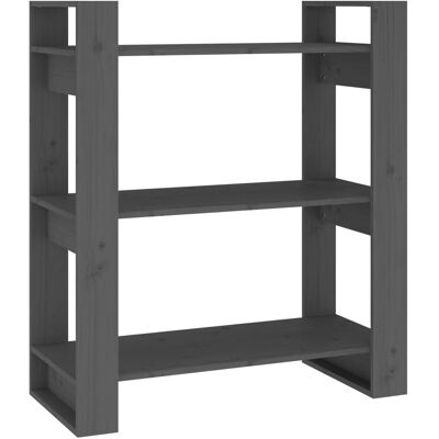 vidaXL Massives Kiefernholz Bücherregal - Raumteiler & Stauraum vidaXL Massives Kiefernholz Bücherregal - Raumteiler & Stauraum