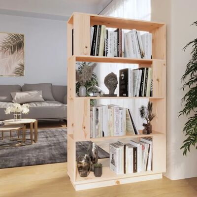 vidaXL 814059 Massivt Furu Bogreol - Bogreol vidaXL 814059 Massivt Furu Bogreol - Bogreol