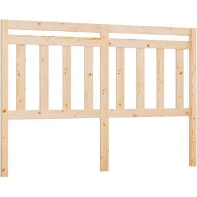 vidaXL hoofdbord 126x4x100 cm massief dennenhout - Hoofdbord vidaXL hoofdbord 126x4x100 cm massief dennenhout - Hoofdbord