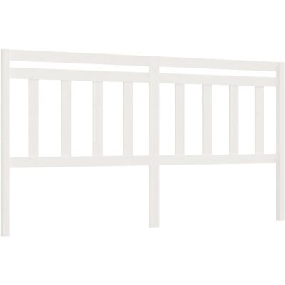 vidaXL Valkoinen sängynpääty 206x4x100 cm - Pääty vidaXL Valkoinen sängynpääty 206x4x100 cm - Pääty