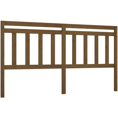 vidaXL Kopfteil Honigbraun 206x4x100 cm Massives Kiefernholz - Kopfteil vidaXL Kopfteil Honigbraun 206x4x100 cm Massives Kiefernholz - Kopfteil