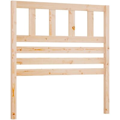 vidaXL Kopfteil 81x4x100 cm Massives Kiefernholz Braun - Kopfteil vidaXL Kopfteil 81x4x100 cm Massives Kiefernholz Braun - Kopfteil