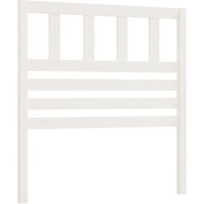 vidaXL Kopfteil Weiß 81x4x100 cm - Kopfteil vidaXL Kopfteil Weiß 81x4x100 cm - Kopfteil
