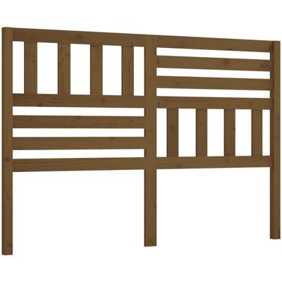 vidaXL Sänggavel Hunaja ruskea 141x4x100 cm Massiivipinepuu - Sänggavel vidaXL Sänggavel Hunaja ruskea 141x4x100 cm Massiivipinepuu - Sänggavel