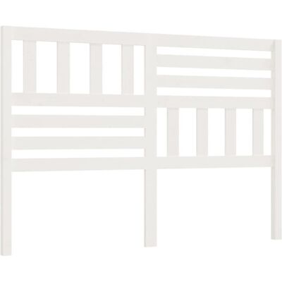 vidaXL Weiß 146x4x100cm Massiv Kiefernholz Kopfteil - Kopfteil vidaXL Weiß 146x4x100cm Massiv Kiefernholz Kopfteil - Kopfteil