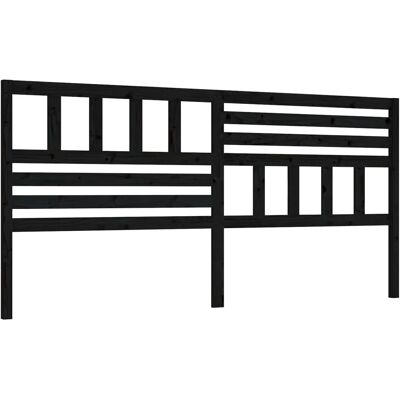 vidaXL 814163 Kopfteil Schwarz - Bettkopfteil - Schlafzimmermöbel vidaXL 814163 Kopfteil Schwarz - Bettkopfteil - Schlafzimmermöbel