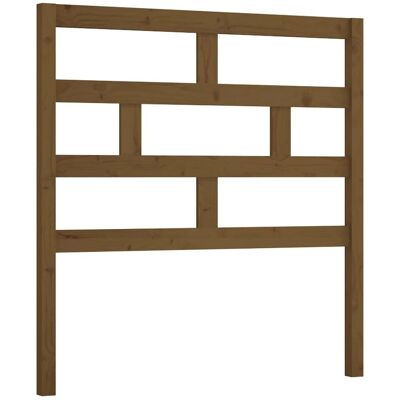 vidaXL Kopfteil Honigbraun 81x4x100 cm Massives Kiefernholz - Kopfteil vidaXL Kopfteil Honigbraun 81x4x100 cm Massives Kiefernholz - Kopfteil