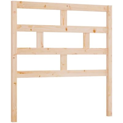 vidaXL Kopfteil 106x4x100 cm Massives Kiefernholz Braun - Kopfteil vidaXL Kopfteil 106x4x100 cm Massives Kiefernholz Braun - Kopfteil