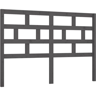 vidaXL Sänggavel harmaa 156x4x100cm - Sänggavel vidaXL Sänggavel harmaa 156x4x100cm - Sänggavel