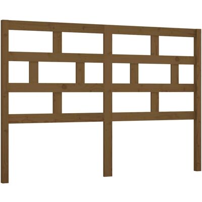 vidaXL Sängynpääty Hunajanruskea 156x4x100 cm - Sängynpääty vidaXL Sängynpääty Hunajanruskea 156x4x100 cm - Sängynpääty
