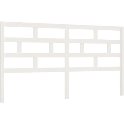 vidaXL Weißes Kopfteil 206x4x100 cm - Kopfteil vidaXL Weißes Kopfteil 206x4x100 cm - Kopfteil