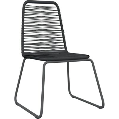 MAISON CHIC - 7pz Garden Set - Black - Garden Set MAISON CHIC - 7pz Garden Set - Black - Garden Set