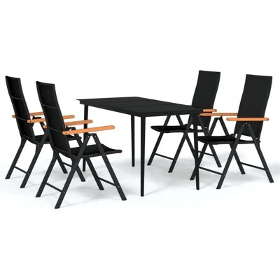 Maisonchic Malli Puutarhan Ruokailusetti - Säänkestävä Maisonchic Malli Puutarhan Ruokailusetti - Säänkestävä