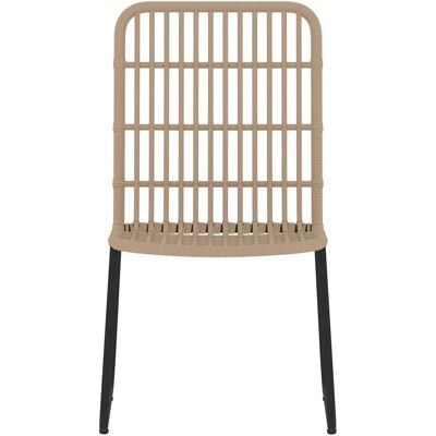 Set da pranzo da giardino MAISONCHIC - Acciaio e vetro, 3 pezzi Set da pranzo da giardino MAISONCHIC - Acciaio e vetro, 3 pezzi