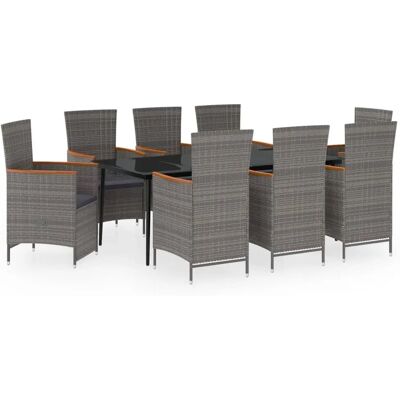 MAISONCHIC Have Spise Sæt - Vejrbestandigt PE Rattan MAISONCHIC Have Spise Sæt - Vejrbestandigt PE Rattan
