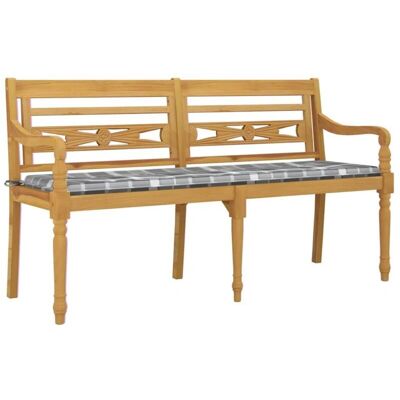 MAISONCHIC Batavia Gartentisch - Grau, 150cm, Teak MAISONCHIC Batavia Gartentisch - Grau, 150cm, Teak