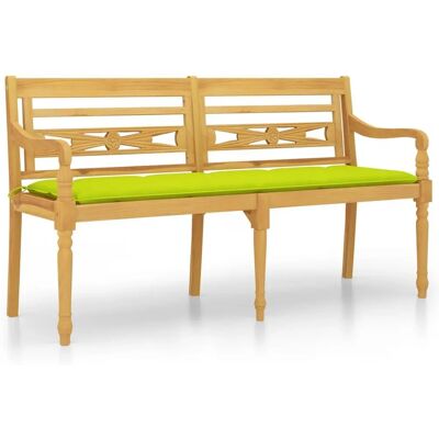 VidaXL Gartenbank Teak - Rustik Elegantes Design VidaXL Gartenbank Teak - Rustik Elegantes Design