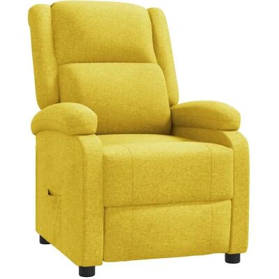 VidaXL Accentstol - Gul - Komfortabel & Justerbar Recliner VidaXL Accentstol - Gul - Komfortabel & Justerbar Recliner