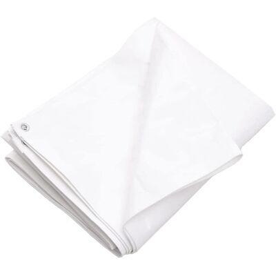 Bâche blanche 3x6 m vidaXL - Tarpaulin Bâche blanche 3x6 m vidaXL - Tarpaulin