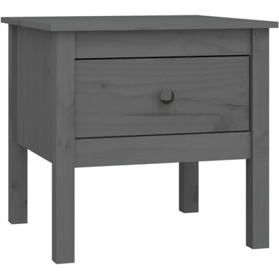 vidaXL 813798 Massives Kiefernholz Beistelltisch - Endtisch vidaXL 813798 Massives Kiefernholz Beistelltisch - Endtisch