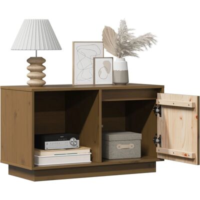 vidaXL Massives Kiefern TV-Schrank - Stilvoller Stauraum vidaXL Massives Kiefern TV-Schrank - Stilvoller Stauraum