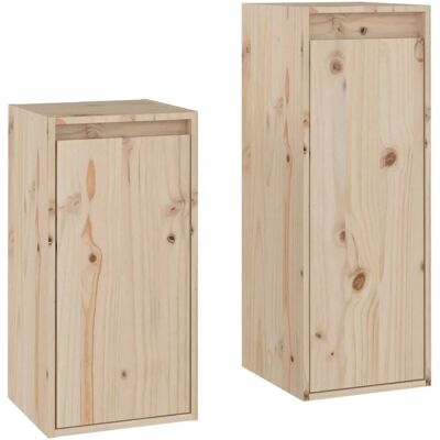 vidaXL 3100154 Massives Kiefernholz TV-Schrank - TV Schrank vidaXL 3100154 Massives Kiefernholz TV-Schrank - TV Schrank