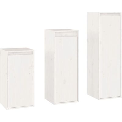 vidaXL 3100160 Weiß Wandmontiertes TV-Schrank - Fernsehschrank vidaXL 3100160 Weiß Wandmontiertes TV-Schrank - Fernsehschrank