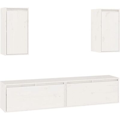 vidaXL 3100170 Wandmontiertes TV-Möbel - TV Schrank vidaXL 3100170 Wandmontiertes TV-Möbel - TV Schrank