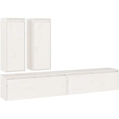 vidaXL 3100180 TV-Schrank - Weiß - TV-Schrank/Unterhaltungseinheit vidaXL 3100180 TV-Schrank - Weiß - TV-Schrank/Unterhaltungseinheit