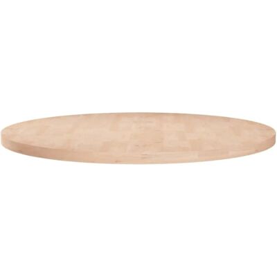 vidaXL Eichentischplatte - Unbehandelt - Ø80cm vidaXL Eichentischplatte - Unbehandelt - Ø80cm