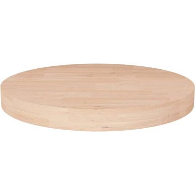 vidaXL Round Table Top Ø40x4 cm Solid Oak - Table Top vidaXL Round Table Top Ø40x4 cm Solid Oak - Table Top