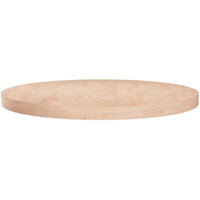 vidaXL Runder Tischplatte Ø70x4 cm Massives Eichenholz - Tischplatte vidaXL Runder Tischplatte Ø70x4 cm Massives Eichenholz - Tischplatte