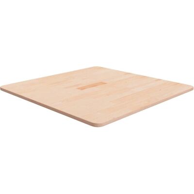 Dessus de table vidaXL 342917 - Carré 70x70x1,5 cm Bois de chêne massif - Publicité Dessus de table vidaXL 342917 - Carré 70x70x1,5 cm Bois de chêne massif - Publicité