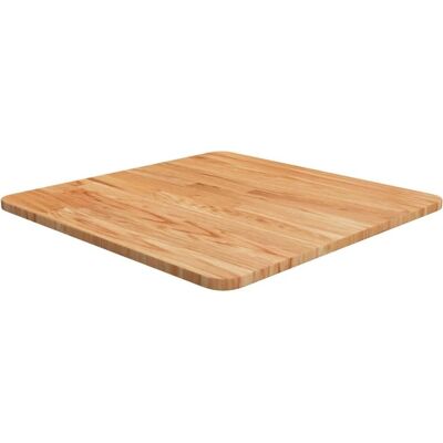 vidaXL Massiver Eichentisch - Rustikal, 50x50cm vidaXL Massiver Eichentisch - Rustikal, 50x50cm
