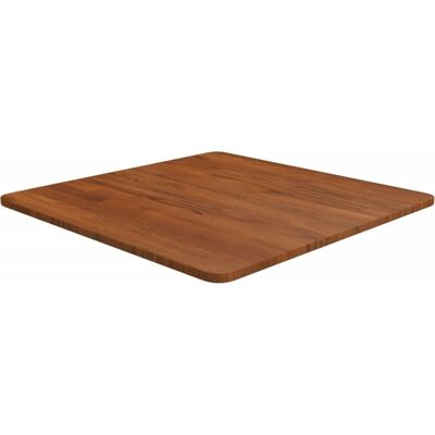 vidaXL Surface de Table Carrée en Chêne Massif - Type de Table - Publicité vidaXL Surface de Table Carrée en Chêne Massif - Type de Table - Publicité