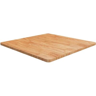vidaXL Table Carrée en Chêne Massif - 80x80cm - Publicité vidaXL Table Carrée en Chêne Massif - 80x80cm - Publicité