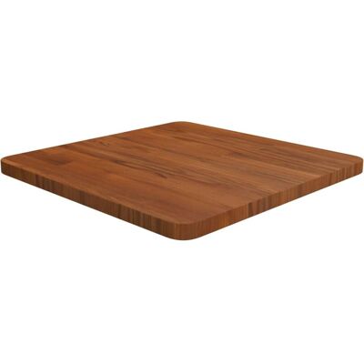 vidaXL 343043 Table Carrée en Bois Massif Marron Foncé - Table - Publicité vidaXL 343043 Table Carrée en Bois Massif Marron Foncé - Table - Publicité