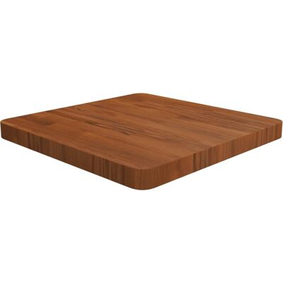 vidaXL Plateau de table carré Marron Foncé 50x50x4cm - Plateau de Table - Publicité vidaXL Plateau de table carré Marron Foncé 50x50x4cm - Plateau de Table - Publicité
