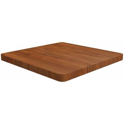 vidaXL Modèle 343076 Plateau de Table Carré Marron Foncé - Plateau de Table - Publicité vidaXL Modèle 343076 Plateau de Table Carré Marron Foncé - Plateau de Table - Publicité