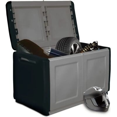 vidaXL - Nova - Dark gray and black - Storage Box vidaXL - Nova - Dark gray and black - Storage Box