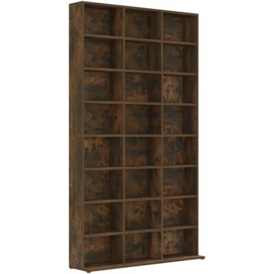 vidaXL Räuchereiche 102x23x177.5 cm CD-Schrank - Regale vidaXL Räuchereiche 102x23x177.5 cm CD-Schrank - Regale
