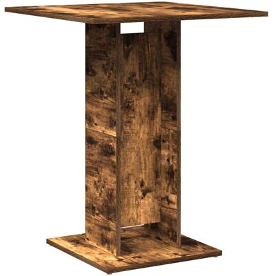 vidaXL 815102 Gerookte Eik Bistro Tafel - Tafel vidaXL 815102 Gerookte Eik Bistro Tafel - Tafel