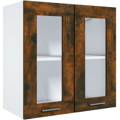 vidaXL Armoire Cuisine Chêne Fumé - Gain de Place - Publicité vidaXL Armoire Cuisine Chêne Fumé - Gain de Place - Publicité
