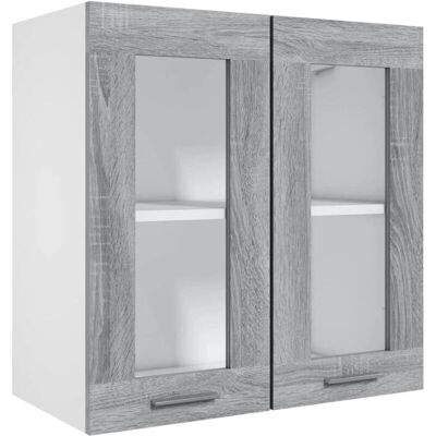 Armoire de cuisine grise Sonoma vidaXL - 60x31x60 cm Étagère Armoire de cuisine grise Sonoma vidaXL - 60x31x60 cm Étagère