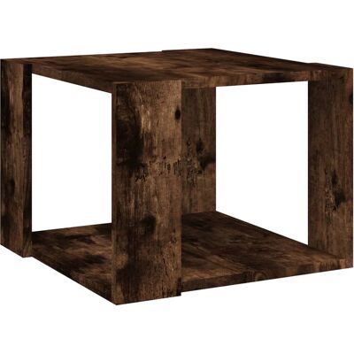 vidaXL Rauch-Esstisch 40x40x30 cm - Couchtisch vidaXL Rauch-Esstisch 40x40x30 cm - Couchtisch