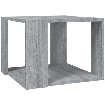 vidaXL Graues Sonoma 40x40x30 cm Holzengineered Couchtisch - Couchtisch vidaXL Graues Sonoma 40x40x30 cm Holzengineered Couchtisch - Couchtisch